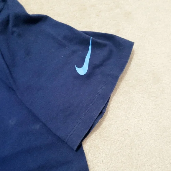 The Nike Tee Tennessee Titans Blue Short Sleeve T-shirt Unisex Size Large Cotton - Picture 5 of 9